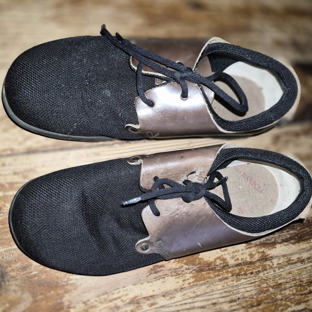 Birkenstock Black and Brown Sneakers